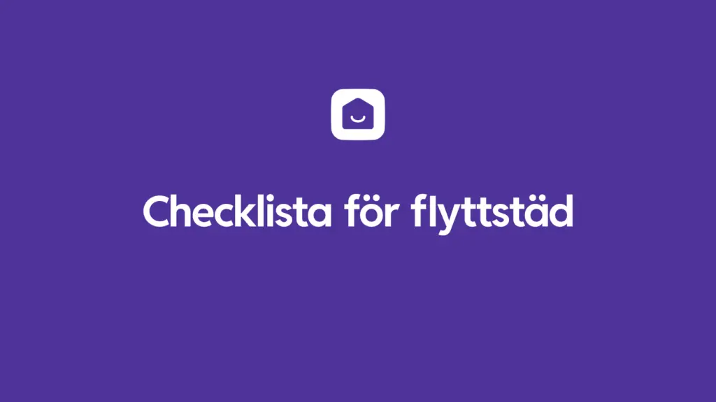 Checklist for flyttstad