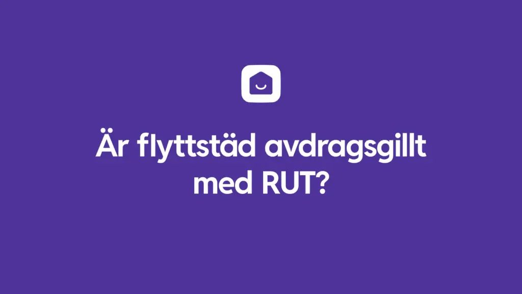 Ar flyttstad avdragsgillt med RUT