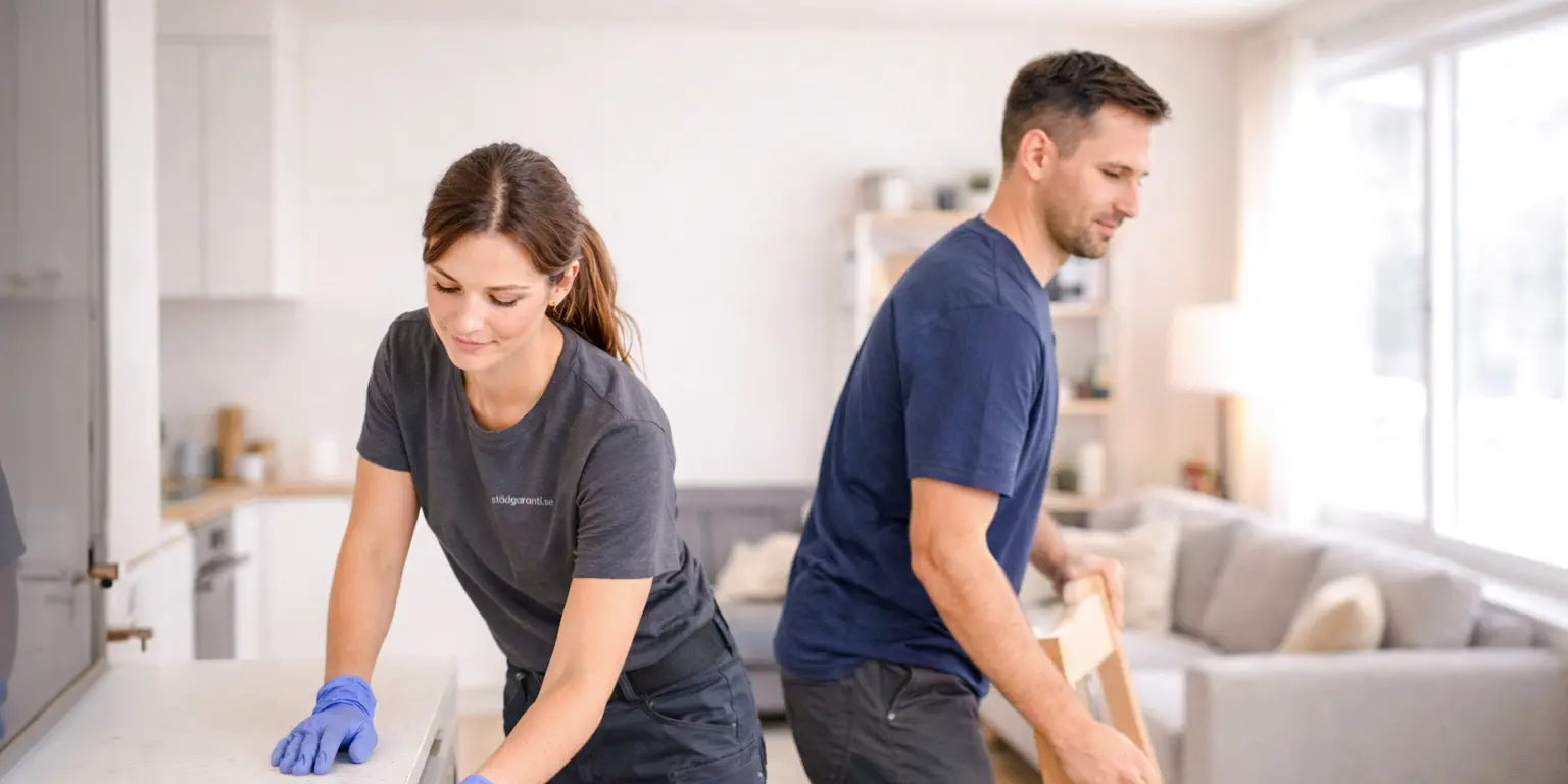 Trygg stadning med garanti enkelt fran start till mal